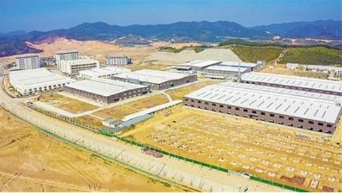 建陽經濟開發區項目建設中
